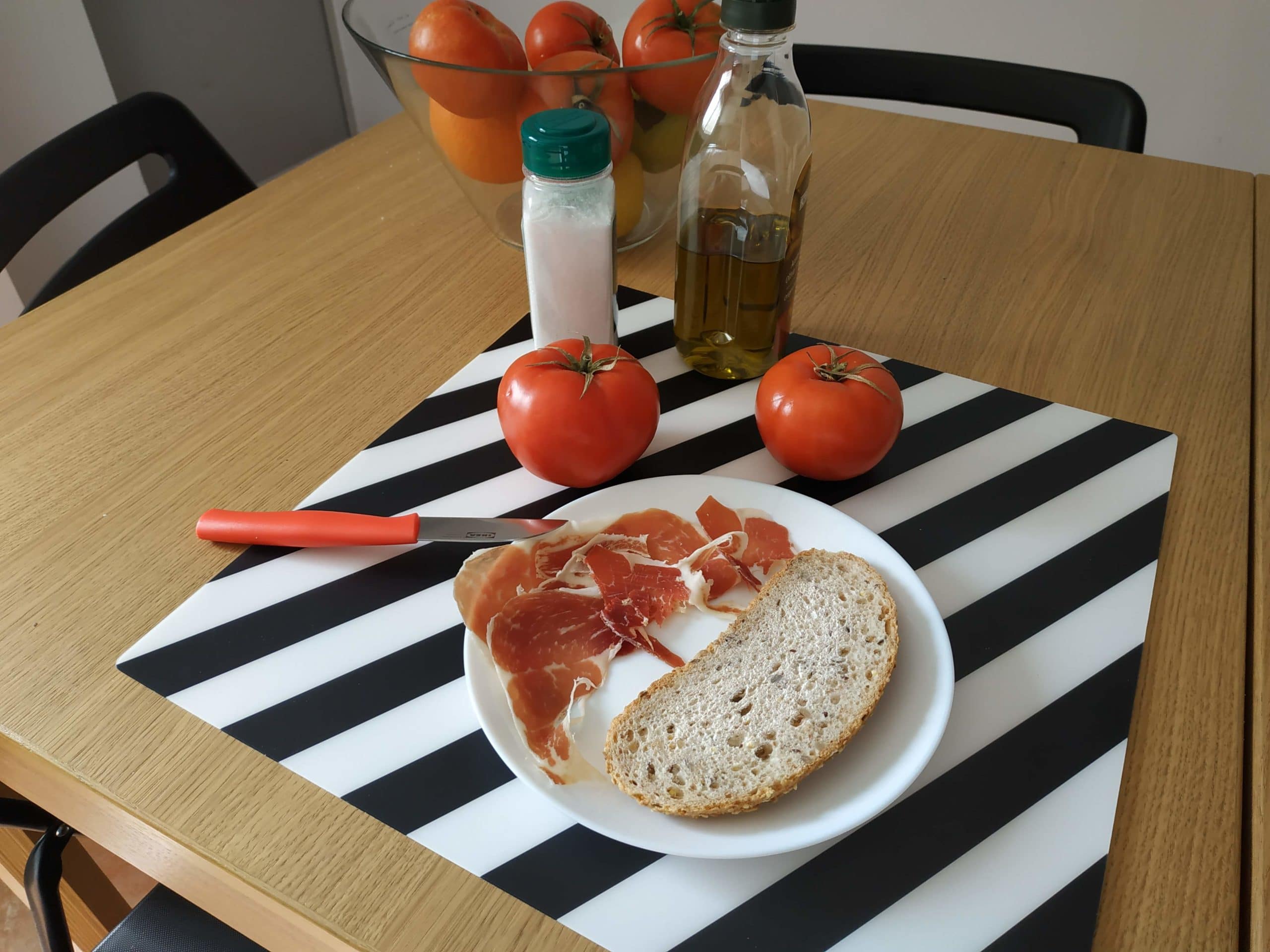 desayuno andaluz en un coworking